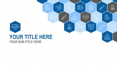 Medical theme free-powerpoint-template - Widescreen Size