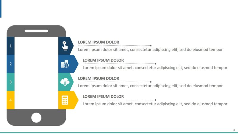 Business diagram free powerpoint template - Widescreen Size - Image 4