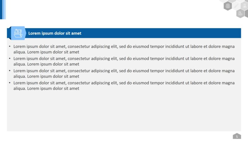 Medical theme free-powerpoint-template - Widescreen Size - Image 5