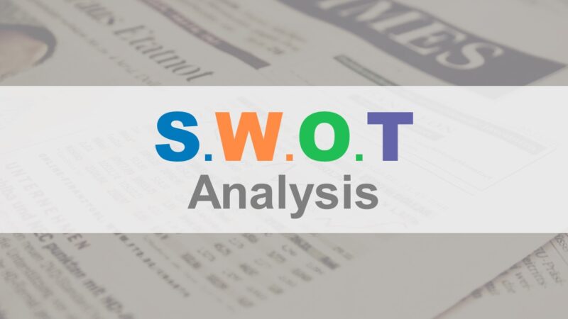 SWOT Analysis Business Free Powerpoint Template