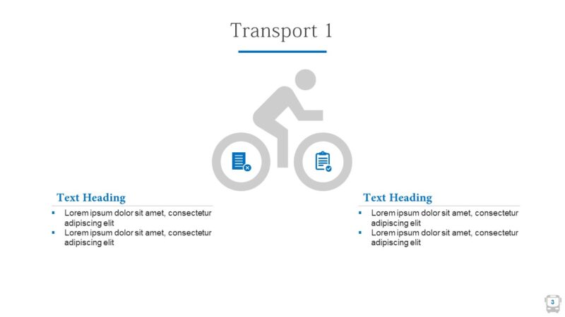 Goods & Transport free powerpoint template - Image 3