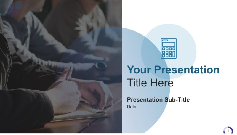 Financial Analysis free powerpoint template - Standard Size