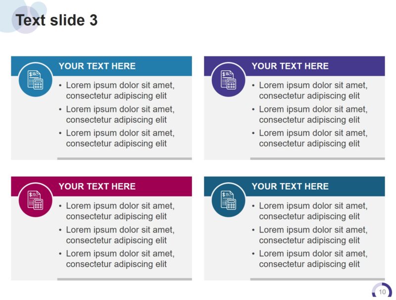 Financial Analysis free powerpoint template - Standard Size - Image 10