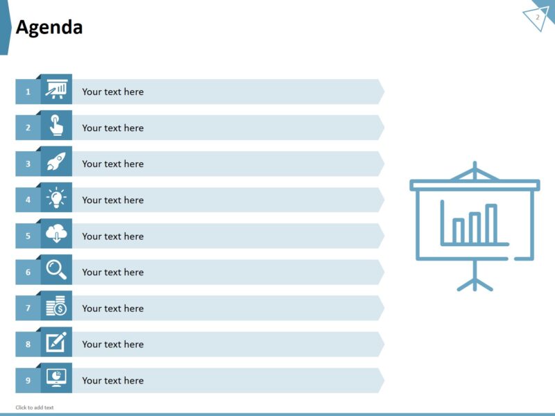 Business meeting free powerpoint template - Standard Size - Image 2