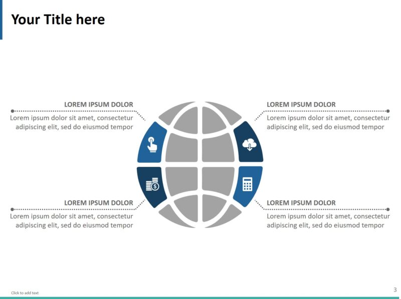 Business diagram creative free powerpoint template - Standard Size - Image 3