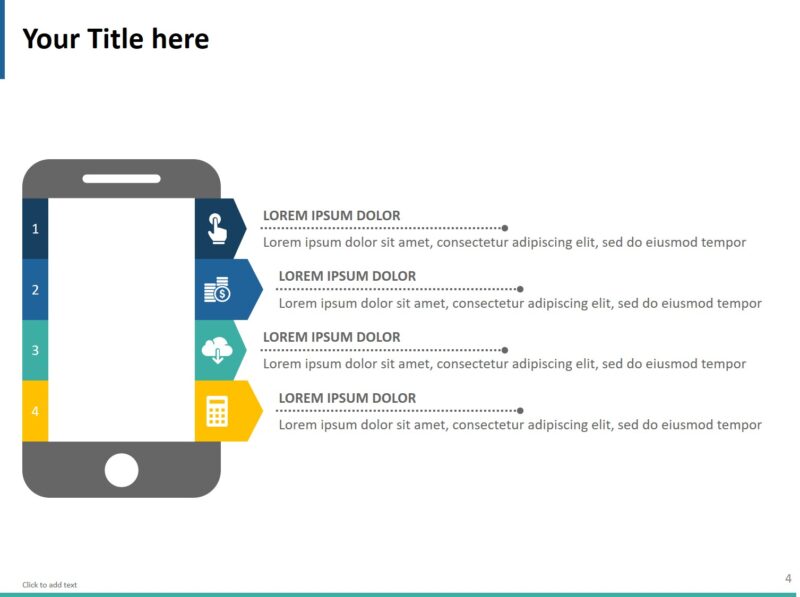 Business diagram creative free powerpoint template - Standard Size - Image 4