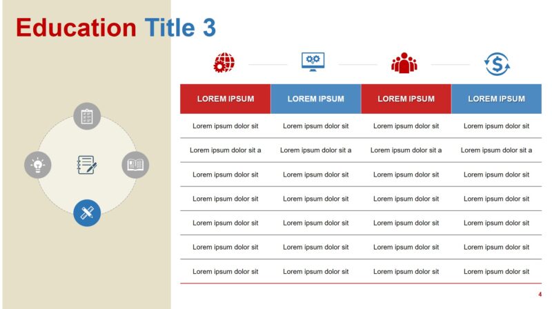 Education theme free powerpoint template - Image 4