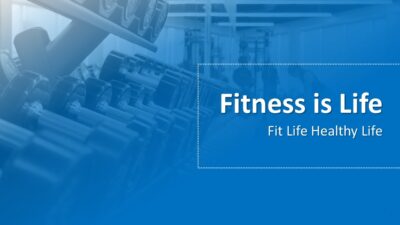 Health & Fitness free PowerPoint Presentation template
