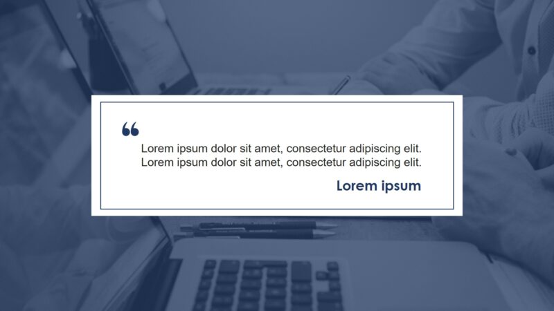 quote slide