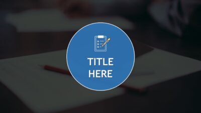 Business professional powerpoint presentation template