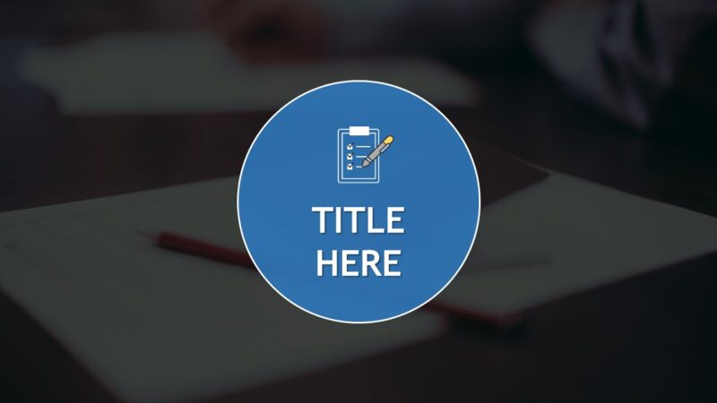 Business professional powerpoint presentation template