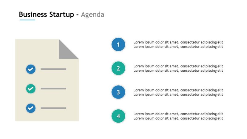 Agenda slide
