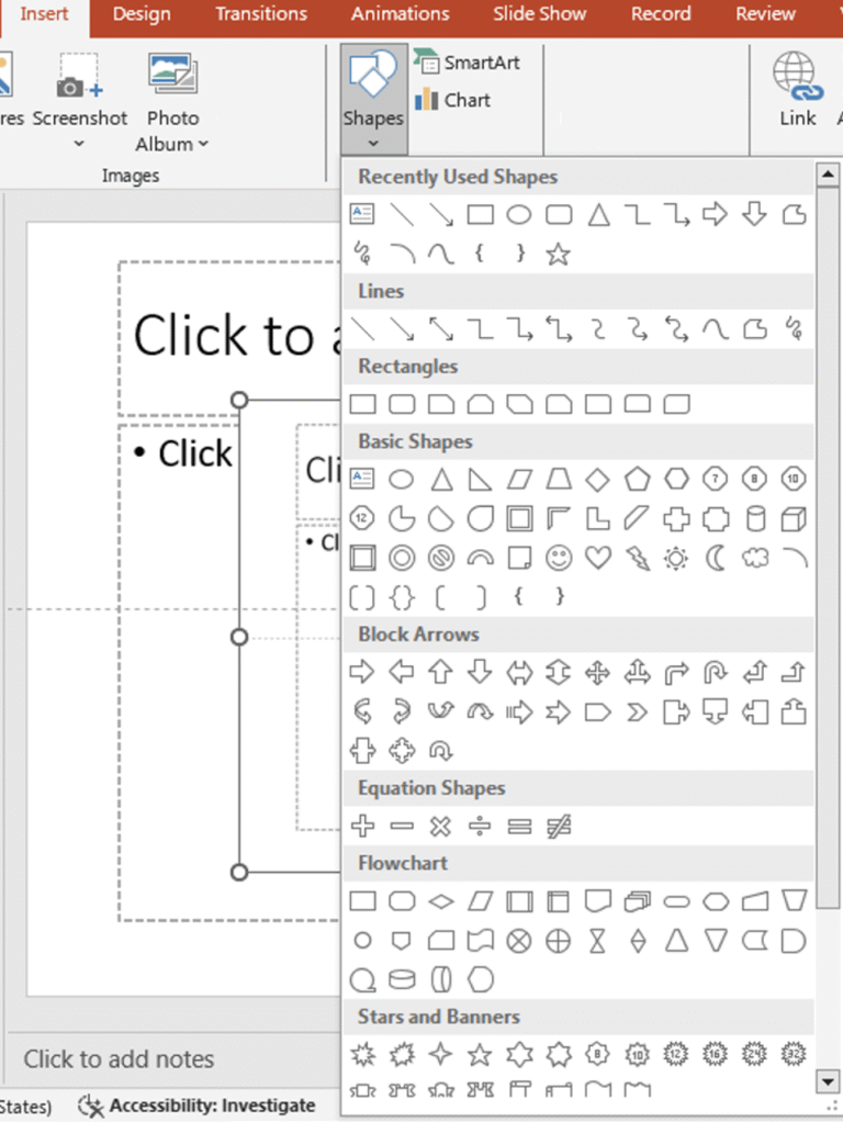 Mastering PowerPoint Shapes: A Beginner’s Guid