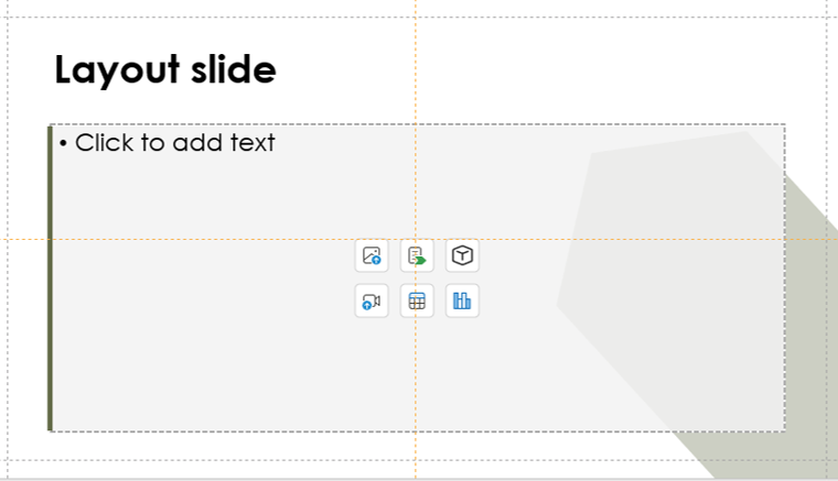 layout slide