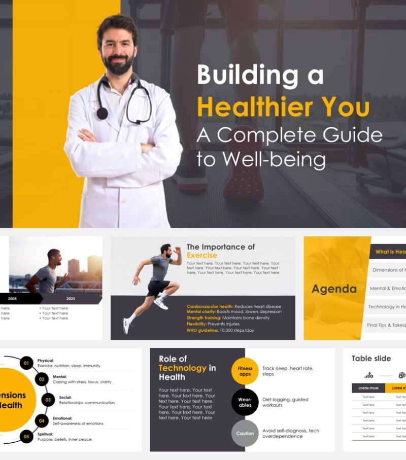 Health Care PowerPoint Template (20 Slides)