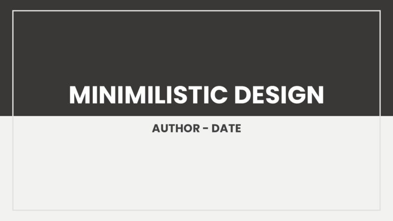 Minimal Business Profile Template (20+) - Image 2