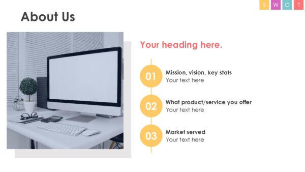 SWOT Analysis PowerPoint Template (20 Slides) - Image 3