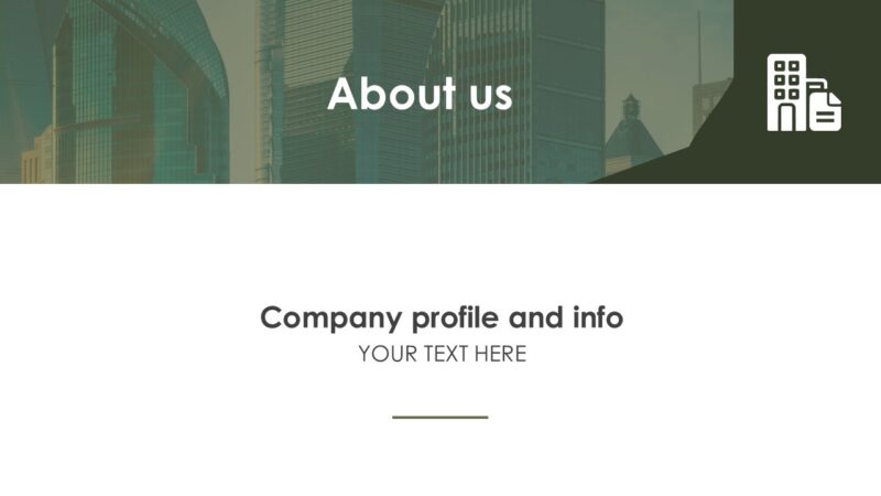 Elegant Company Profile Template (20 Slides) - Image 7