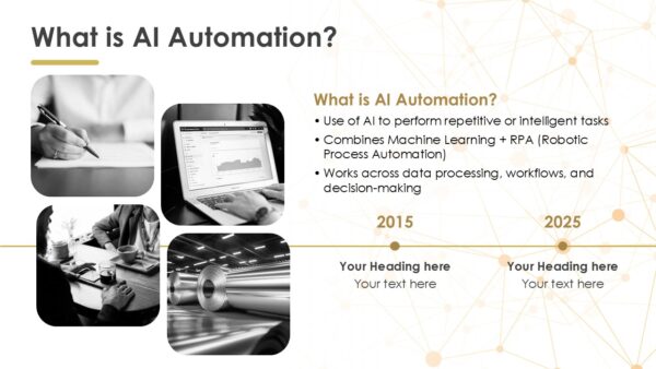 AI Automation PowerPoint Template (20 Slides) - Image 9