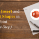 How to Insert and Format Shapes in PowerPoint