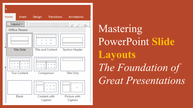 Mastering PowerPoint Slide Layouts The Foundation of Great Presentations