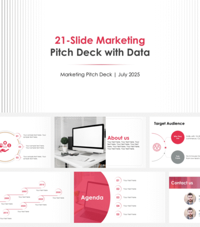 Modern Marketing Pitch Template (20+ Slides)