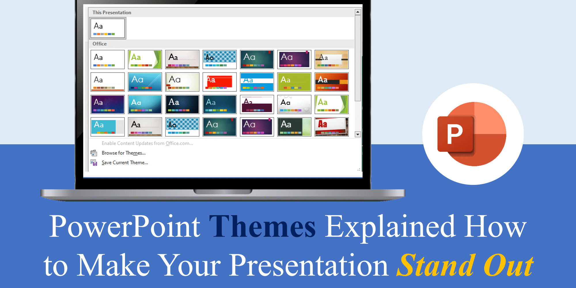 PowerPoint Themes Explained How to Make Your Presentation Stand Out