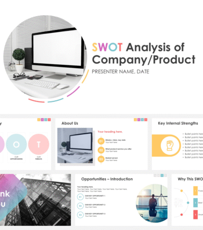 SWOT Analysis PowerPoint Template (20 Slides)